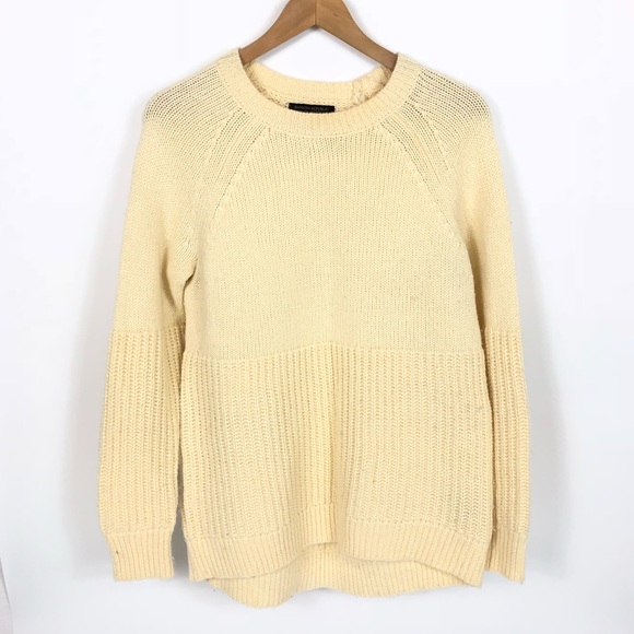 Banana Republic Sweaters - Banana Republic Oversized Yellow Knit Sweater